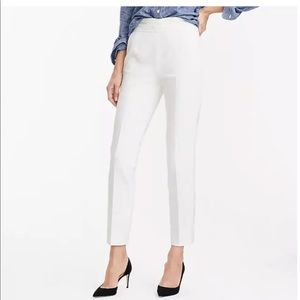 NWT J. Crew Martie Tuxedo Pants Ivory Size 4